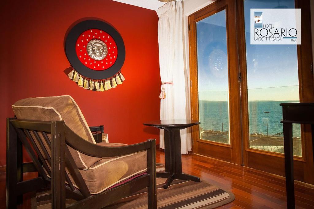 Hotel Rosario Lago Titicaca Copacabana  Pokoj fotografie